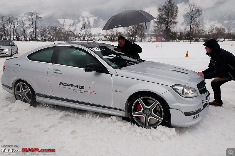 Mercedes-AMG Driving Academy, Austria: With the C63, A45 & CLA45 in Snow!-push1.jpg