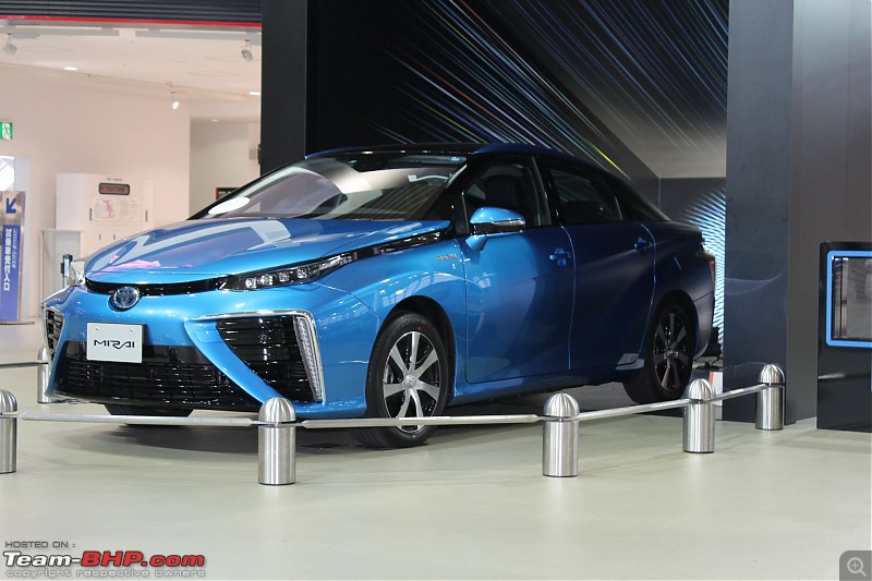 Japan Report: Toyota Mirai Hydrogen Fuel Cell Car, and Toyota's Safety Technology-blue-car.jpg