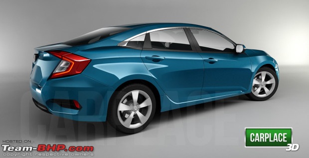 10th-gen Honda Civic will have a 1.5L turbocharged heart! EDIT: Concept revealed-novocivic20163dcarplace4620x317.jpg