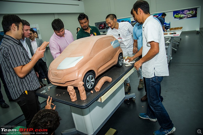 Through an Enthusiast's eyes : A visit to Nissan-Datsun Headquarters & Technical Center, Japan-claymodel.jpg