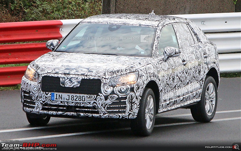 Audi to launch baby SUV in 2016. EDIT: Could be called Q2-audiq2testmule4920.jpg