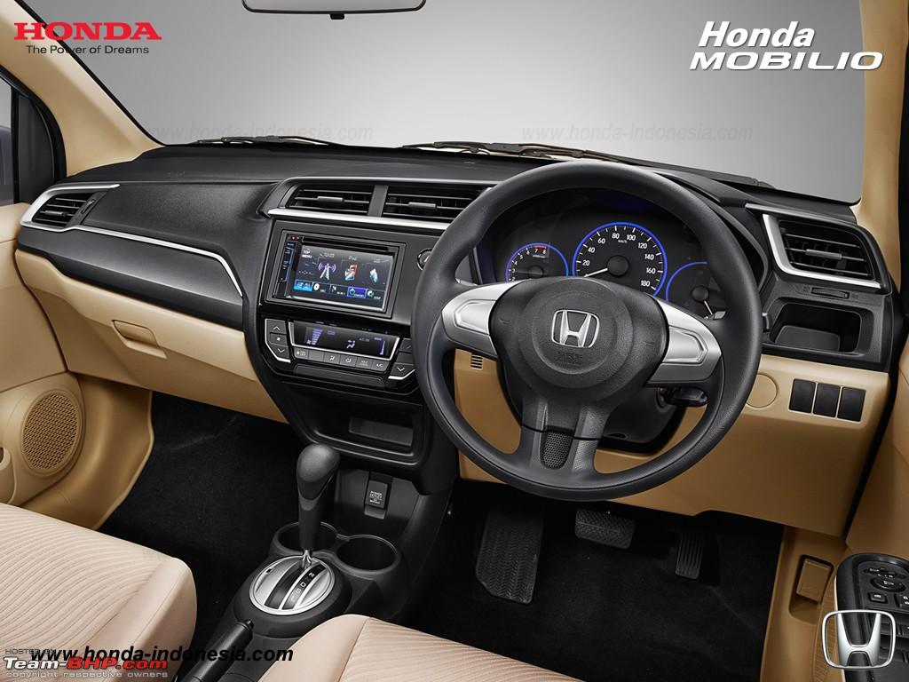 Indonesia: Updated Honda Mobilio launched; gets all-new interior - Team-BHP