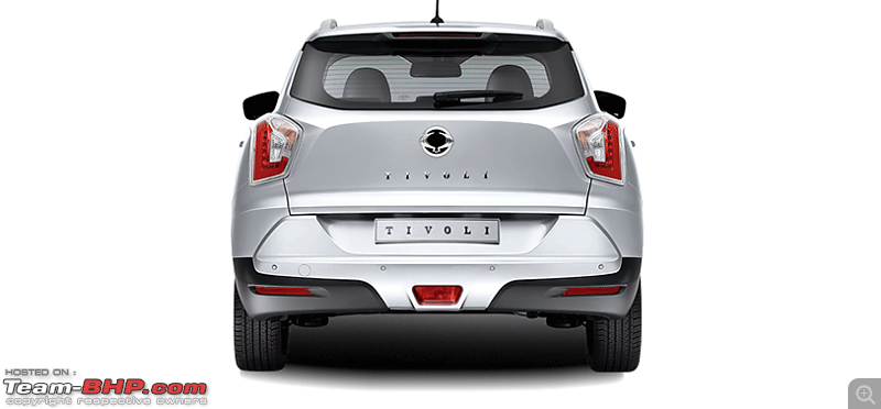 SsangYong X100 compact crossover to be called Tivoli-rear.png