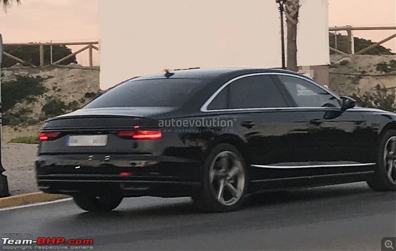 Now revealed: Audi A8 to be world's first autonomous car on sale-2018audia8stripsdowntominimalcamouflage_6.jpg