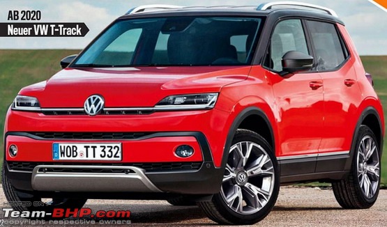 Rumour: VW's smallest Crossover, the T-Track-vw20t20track.jpg