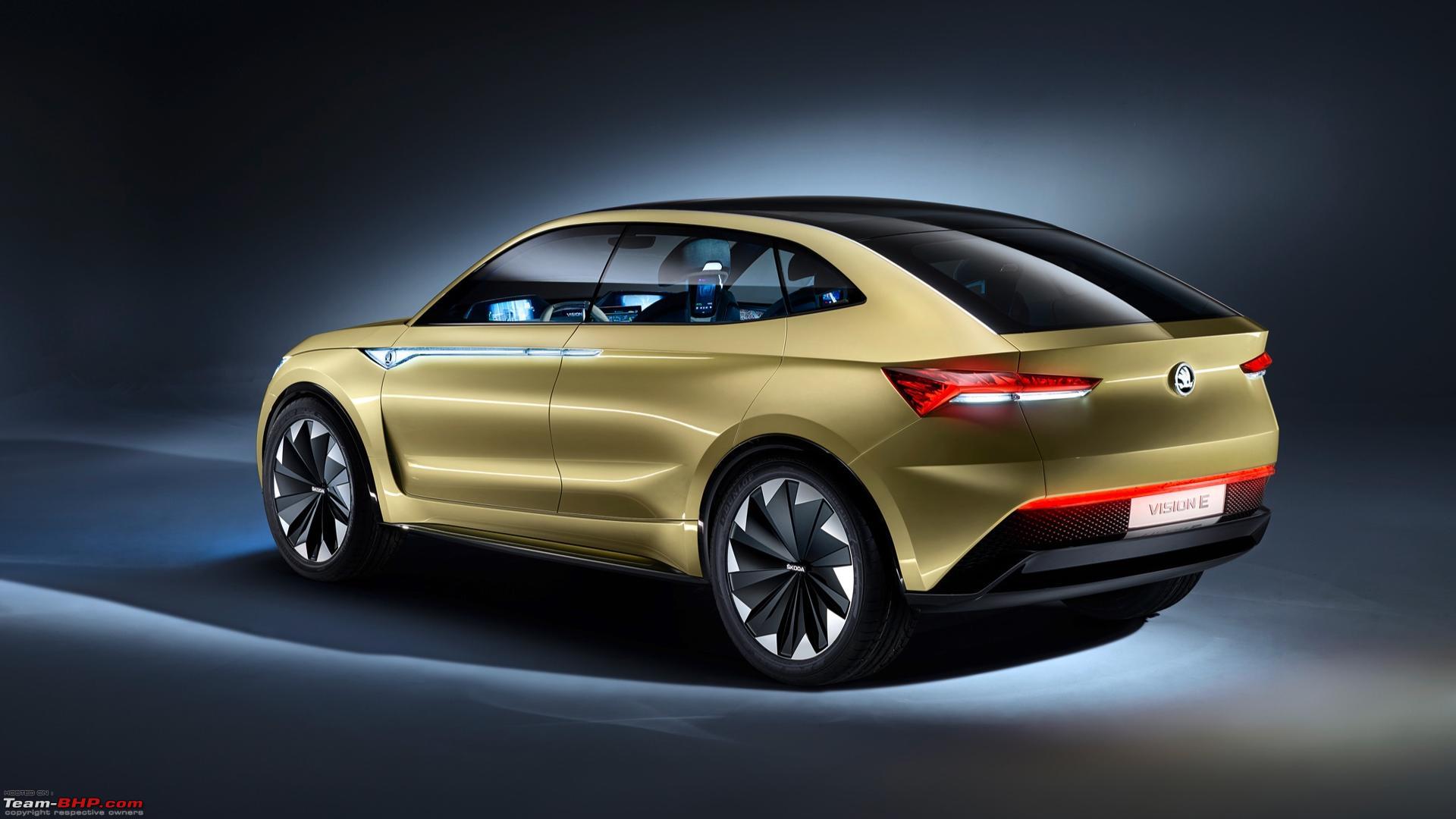 Skoda's electric vehicle portfolio Hatchback, Coupe SUV & Sports Car