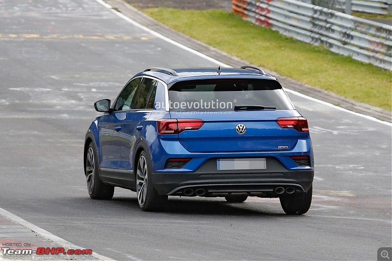 Volkswagen T-Roc SUV - Based on the Golf platform-spyshotsvwtrocrwithquadexhaustlikelyhas300hp_11.jpg