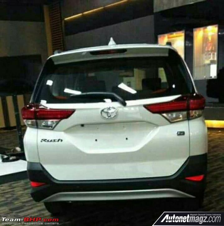 Indonesia 2nd Gen Toyota Rush Images Leaked Team Bhp