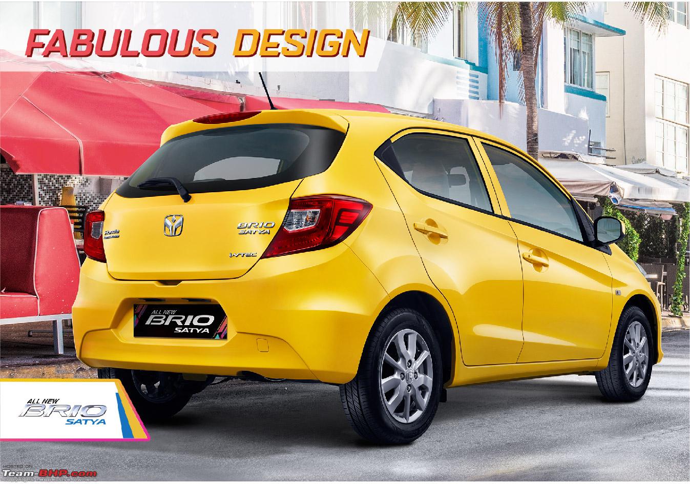 Indonesia New Honda Brio unveiled Facelift or a new 