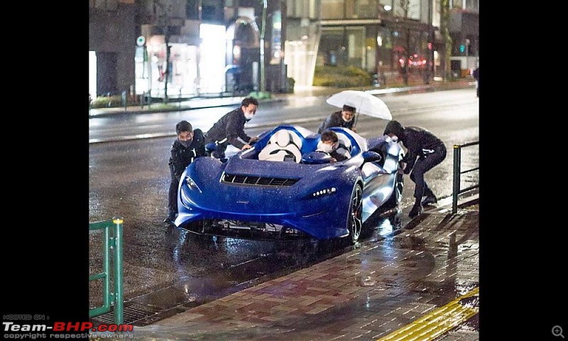 McLaren's newest supercar, the Elva roadster, has no windshield, roof or windows-mclarenelvacaughtinraininjapan1000x600.jpg