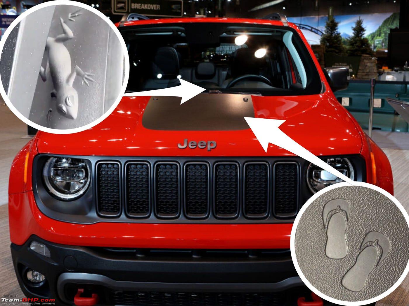 Unexpected Easter Eggs in cars (Jeep, Tata) - Team-BHP