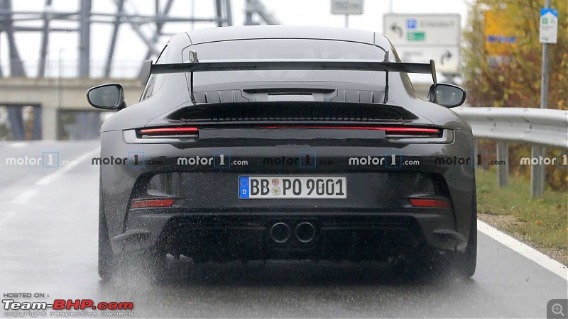 Next-gen Porsche 911 GT3 to get 503 BHP 4.0L flat six engine-porsche911gt3spiedupclosereardriving.jpg