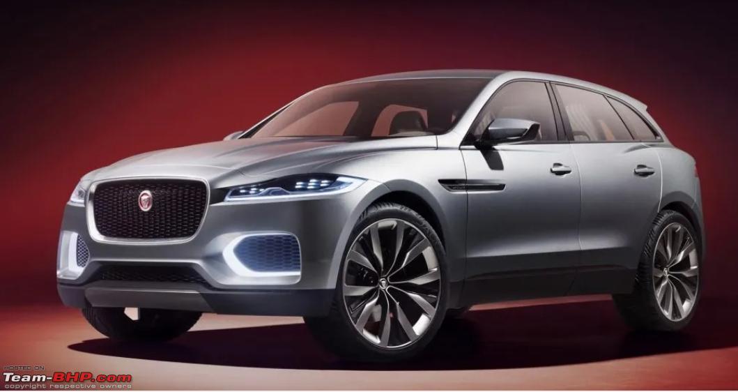 Spied All new Jaguar J Pace crossover  Team BHP