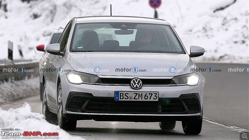 Details of the next-generation Volkswagen Polo emerge. EDIT: Unveiled in Berlin-2022vwpolofaceliftspyphoto-1.jpg