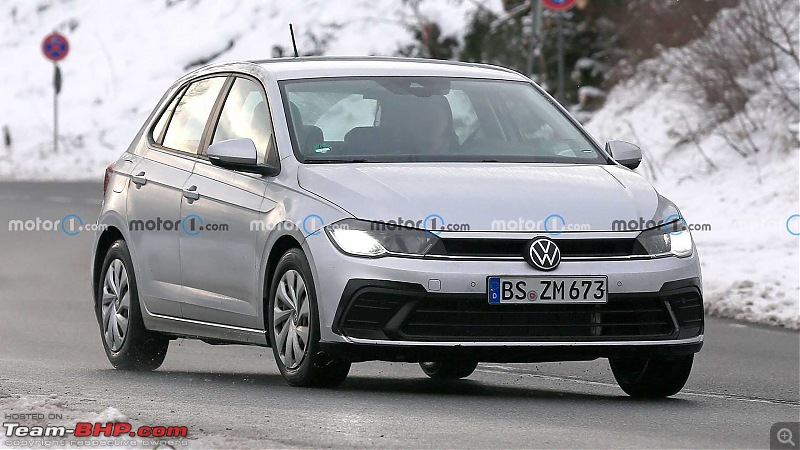 Details of the next-generation Volkswagen Polo emerge. EDIT: Unveiled in Berlin-2022vwpolofaceliftspyphoto-2.jpg