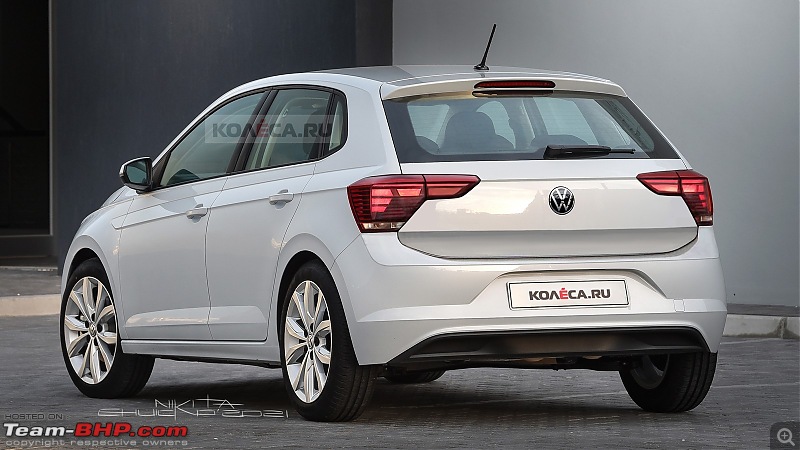 Details of the next-generation Volkswagen Polo emerge. EDIT: Unveiled in Berlin-volkswagenpolohatchrestrear1.jpg