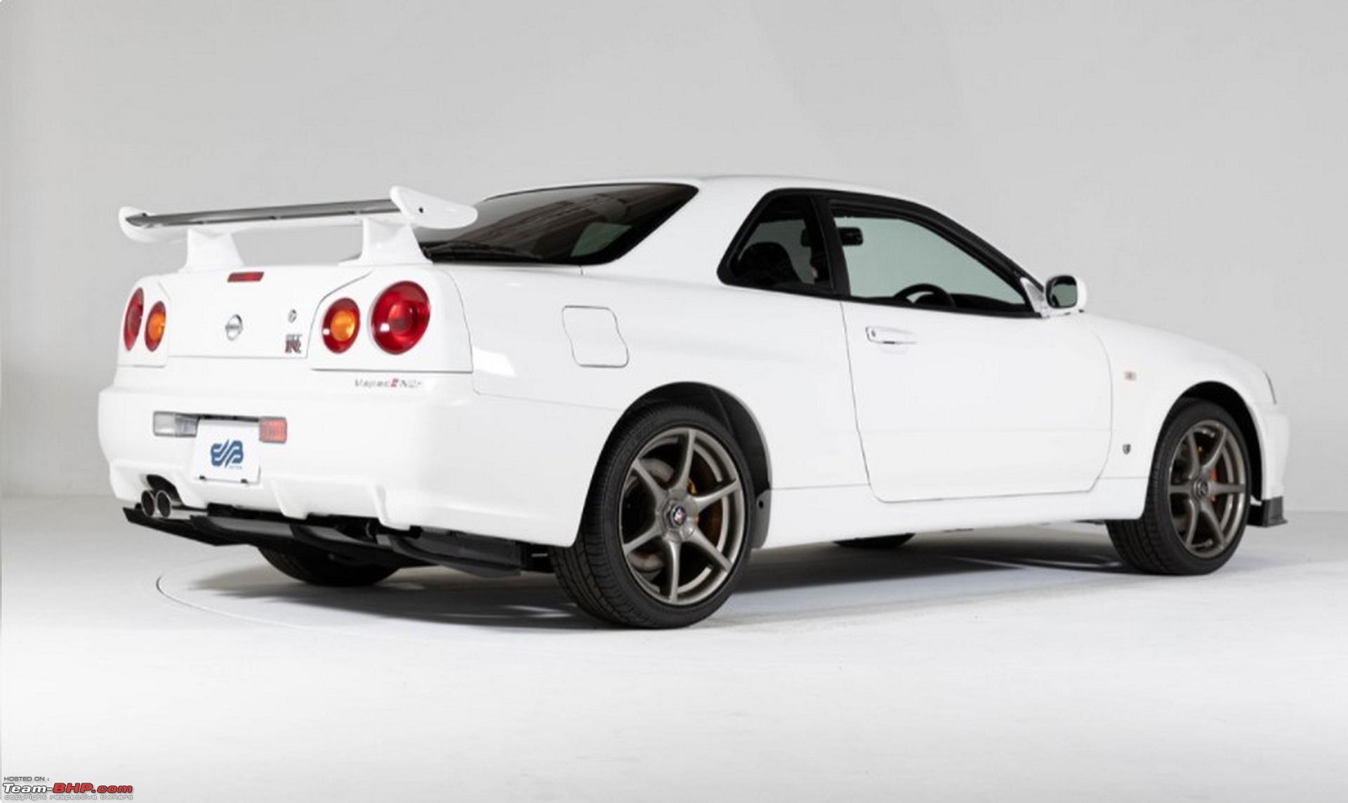 10 Km Run 2002 Nissan Skyline R34 Gt R V Spec Ii Nur Up For Auction