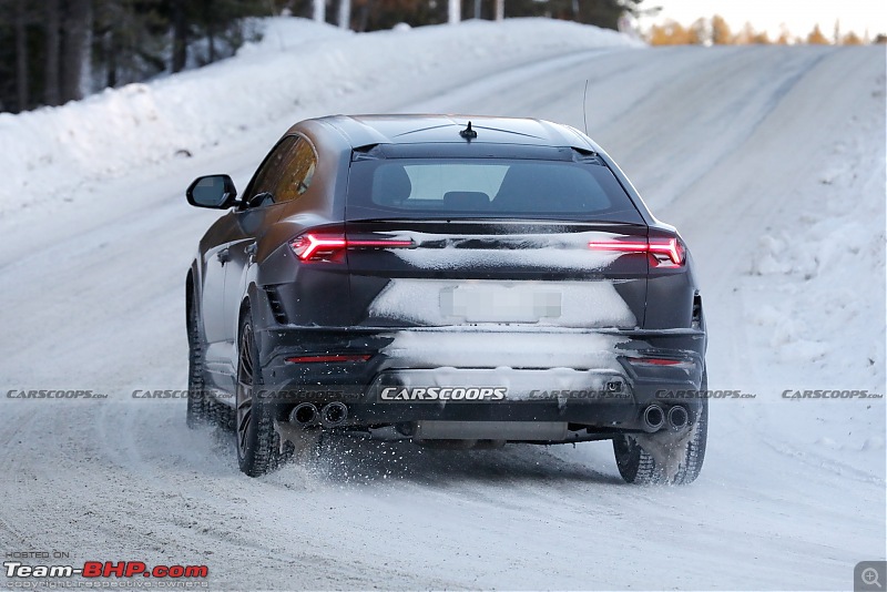 Lamborghini Urus being prepared for midlife facelift in 2022. EDIT: Unveiled-2023lamborghiniurusevoscoop16.jpg