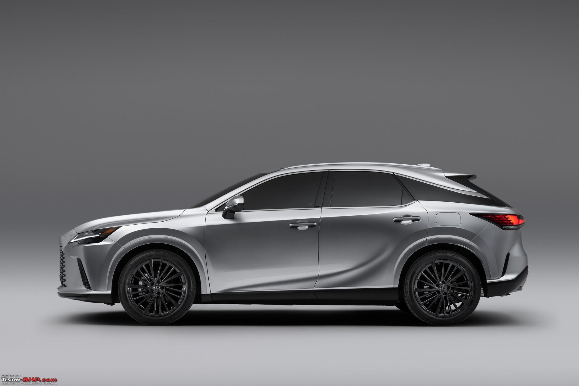 5thgen Lexus RX SUV unveiled globally TeamBHP