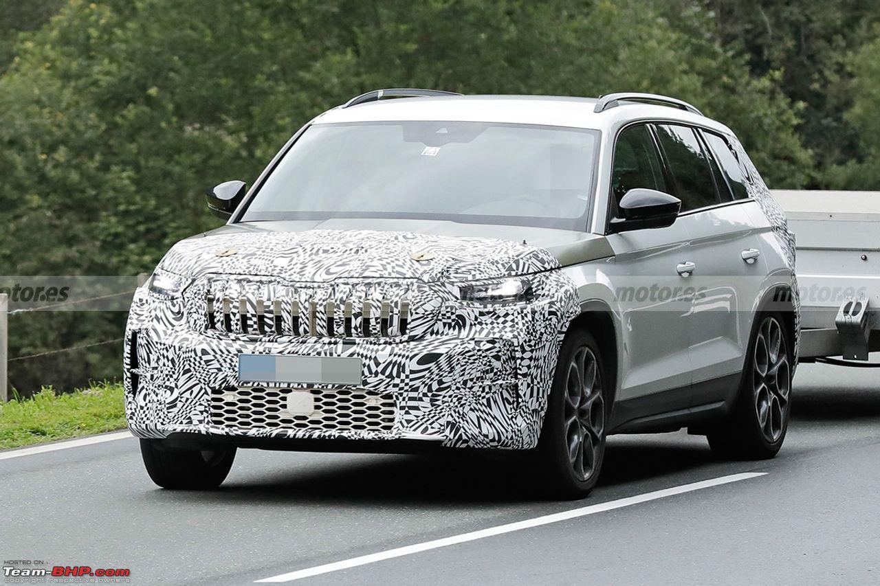 This is the all-new Skoda Kodiaq, and it is angry