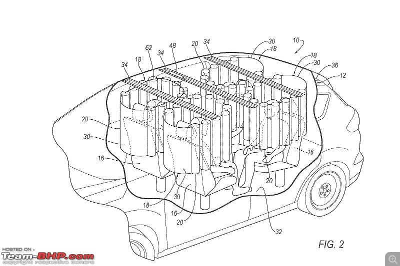 Ford patents roof-mounted airbags; Added crash protection from headliner-roofairbags3.jpg