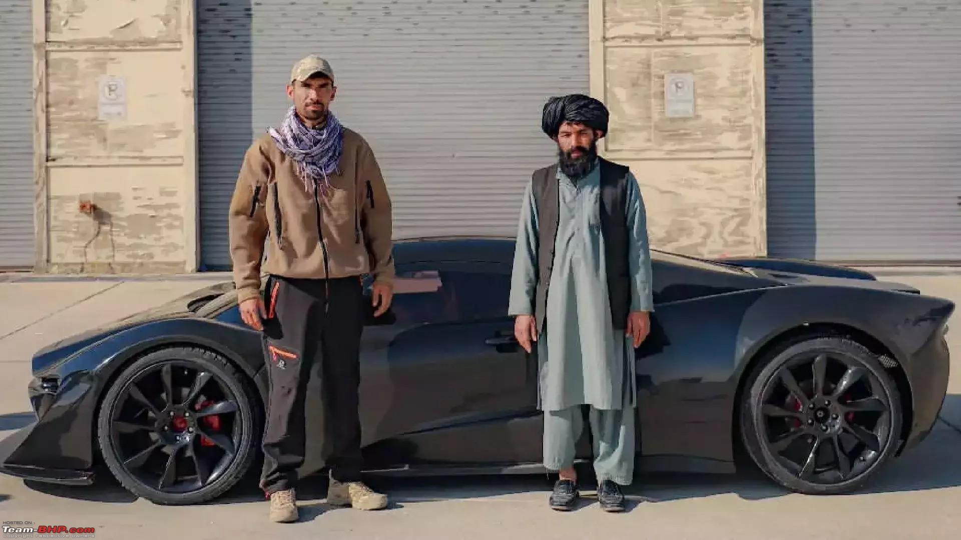 Taliban unveils their first supercar; Indigenously built with a modified  Corolla engine 