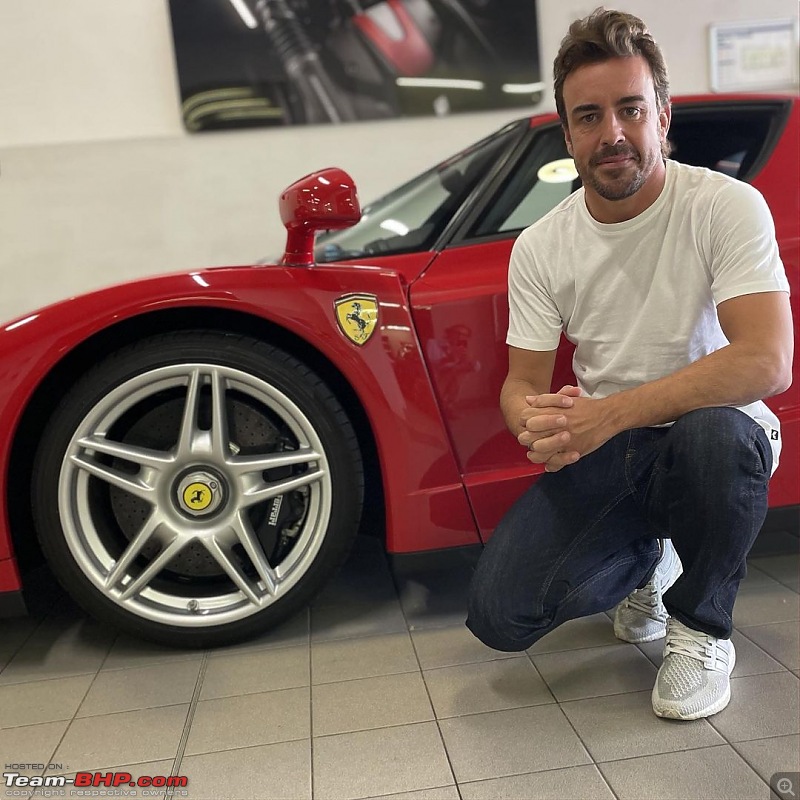 Fernando Alonso's Ferrari Enzo to be auctioned at Monaco; Estimated to sell over  million-alonsoferrari.jpg