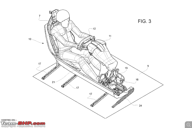 Ferrari could allow drivers to slide cockpit position from side to centre; Patents filed-ferraripatent1.png