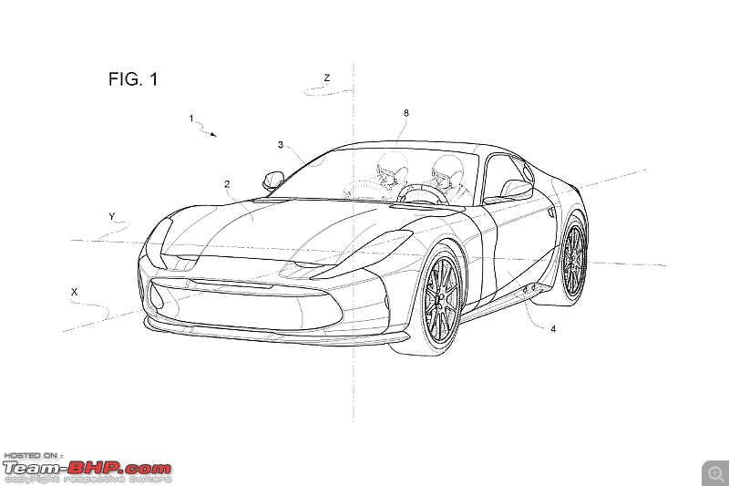 Ferrari could allow drivers to slide cockpit position from side to centre; Patents filed-ferraripatent2.png