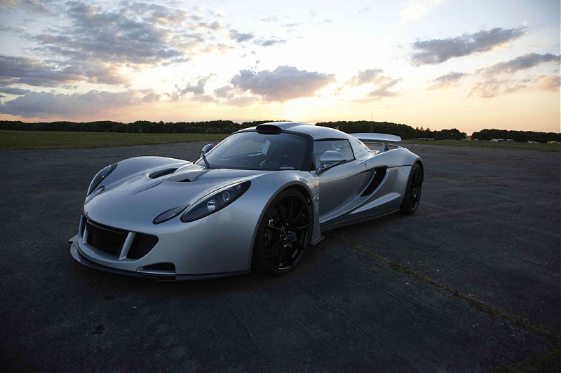 The Hennessey Venom GT Concept-venomgtfront34sunset.jpg