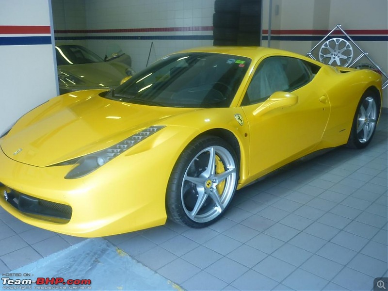 PICS : Ferrari 458 ITALIA Looks great in metallic yellow-p1020780.jpg
