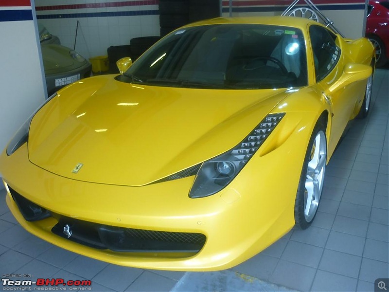 PICS : Ferrari 458 ITALIA Looks great in metallic yellow-p1020781.jpg