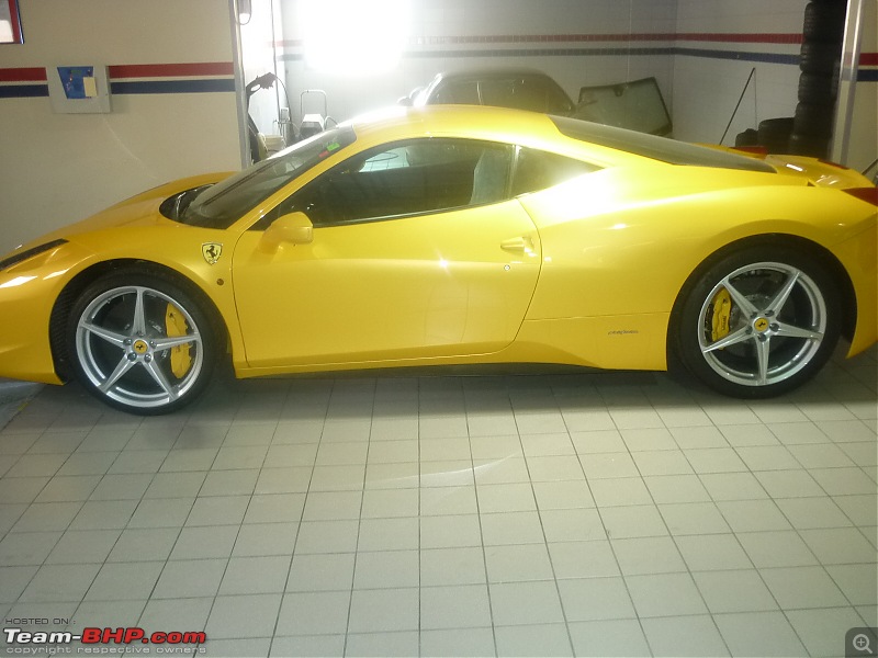 PICS : Ferrari 458 ITALIA Looks great in metallic yellow-p1020784.jpg