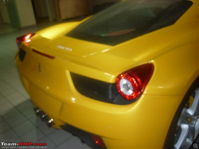 PICS : Ferrari 458 ITALIA Looks great in metallic yellow-p1020786.jpg