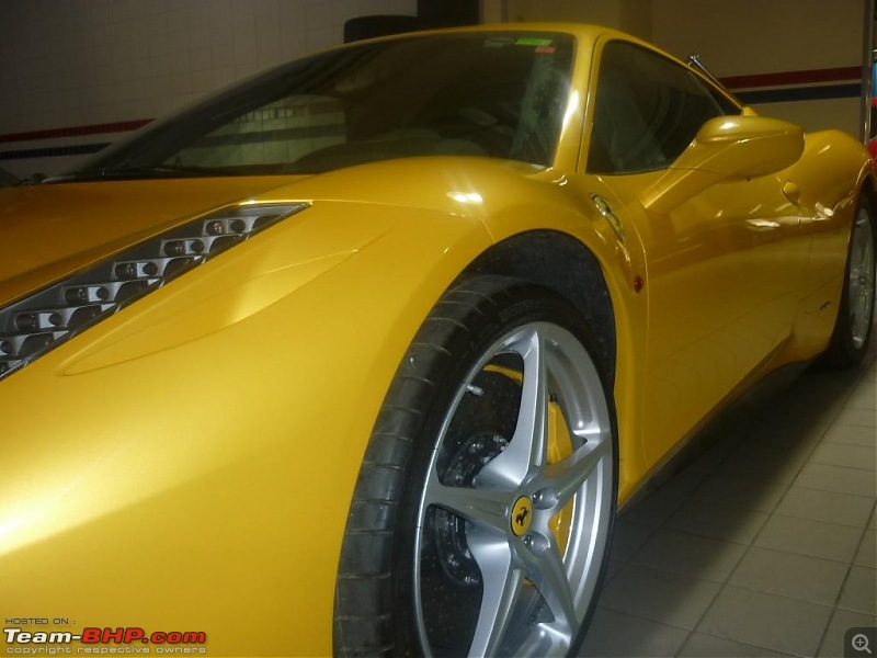 PICS : Ferrari 458 ITALIA Looks great in metallic yellow-p1020791.jpg