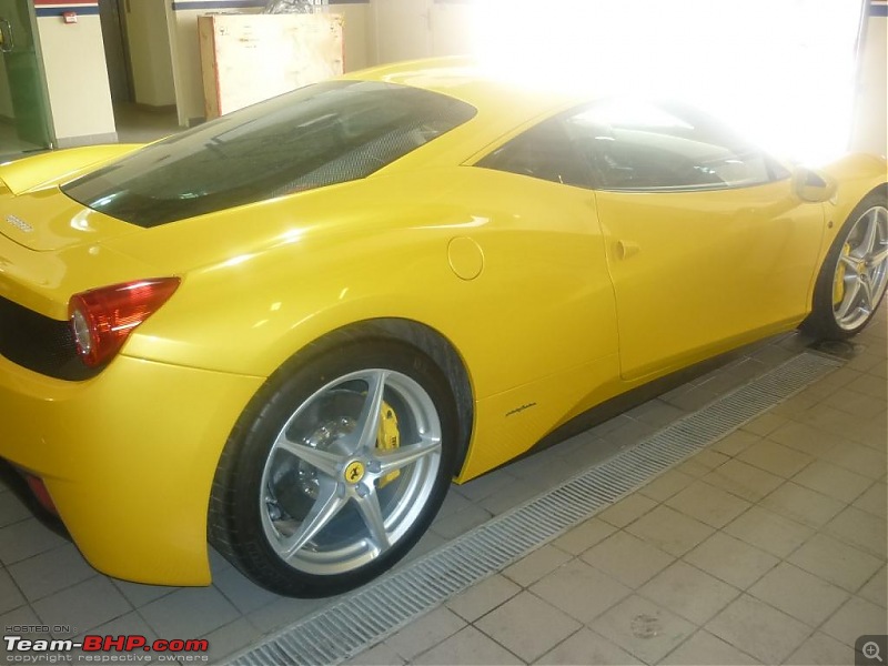 PICS : Ferrari 458 ITALIA Looks great in metallic yellow-p1020779.jpg