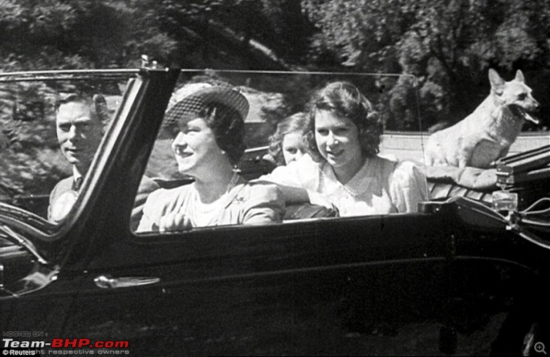 The Iconic Queen Elizabeth's Diamond Jubilee - Glimpses of Her Rendezvous With Cars!-oldimageprincesselizabethmargaret.jpg