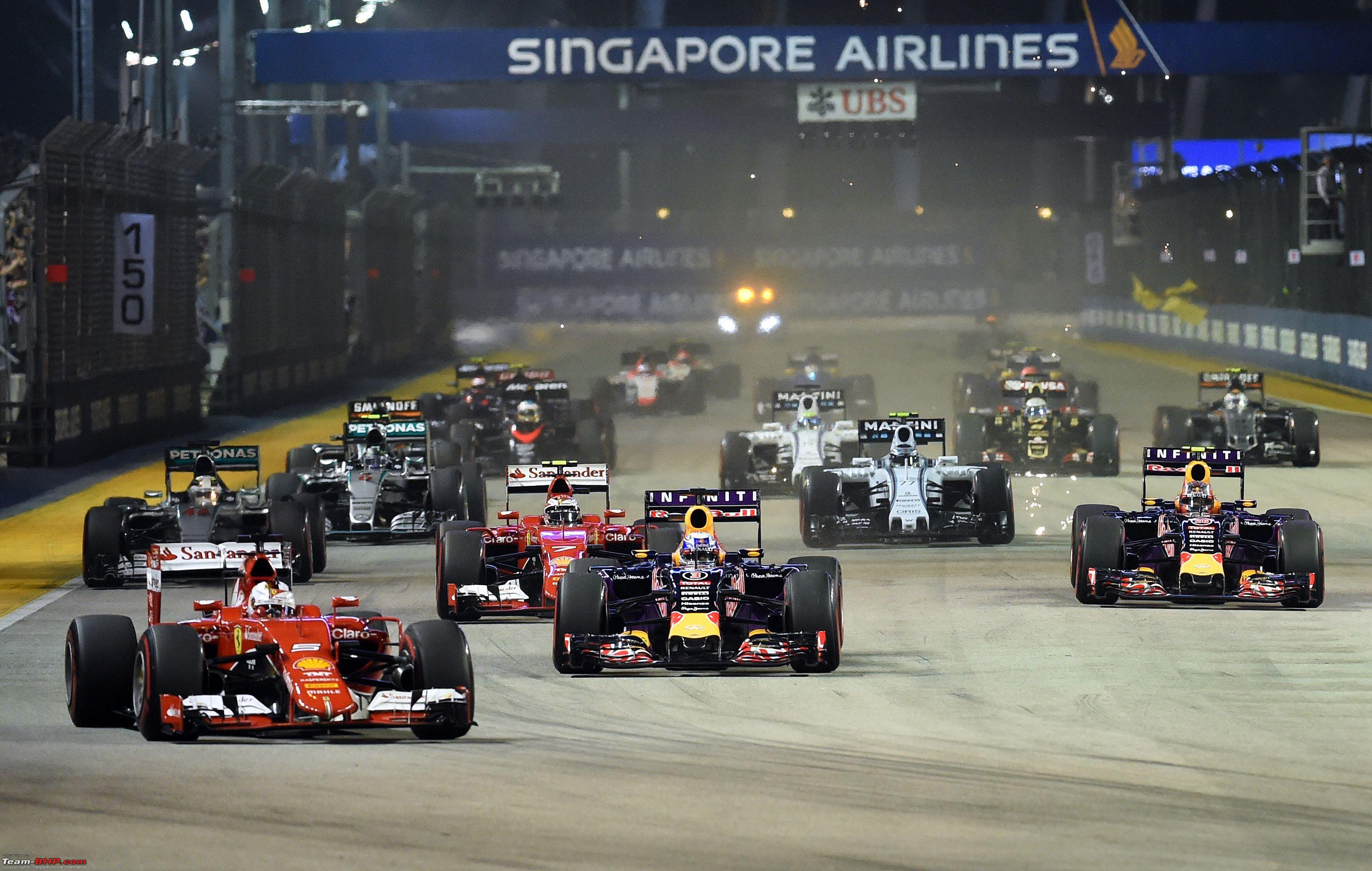 Formula 1 The 2018 Singapore Grand Prix Team Bhp