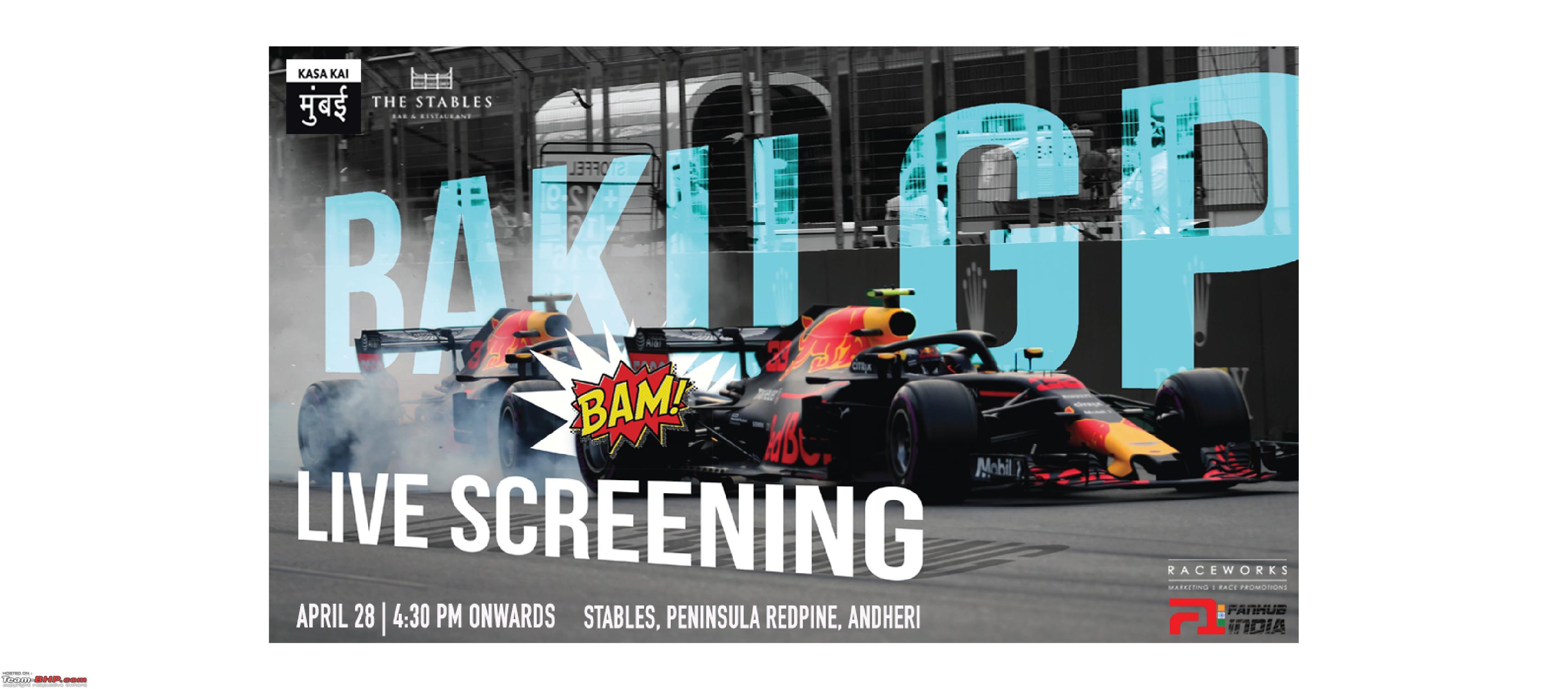 F1 live screening - Where in your city? - Page 2
