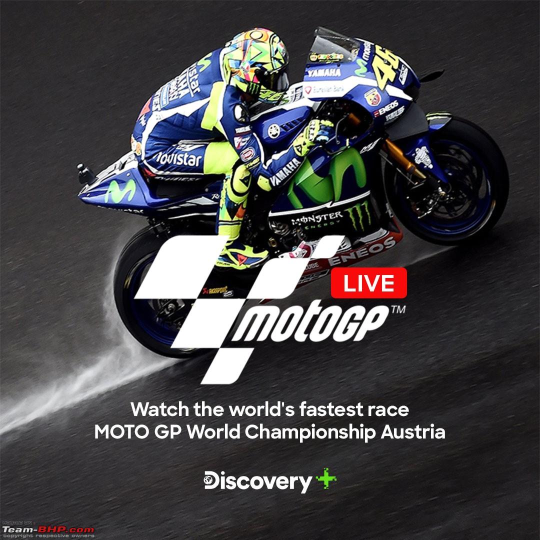 MotoGP to be aired live on Discovery Plus app