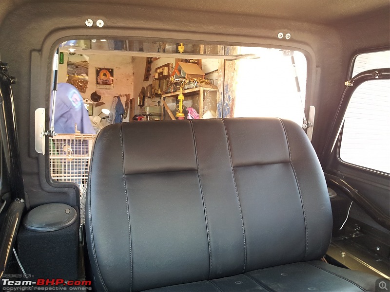 Call of the wild - Mahindra Thar CRDe-rear-seat-2.jpg