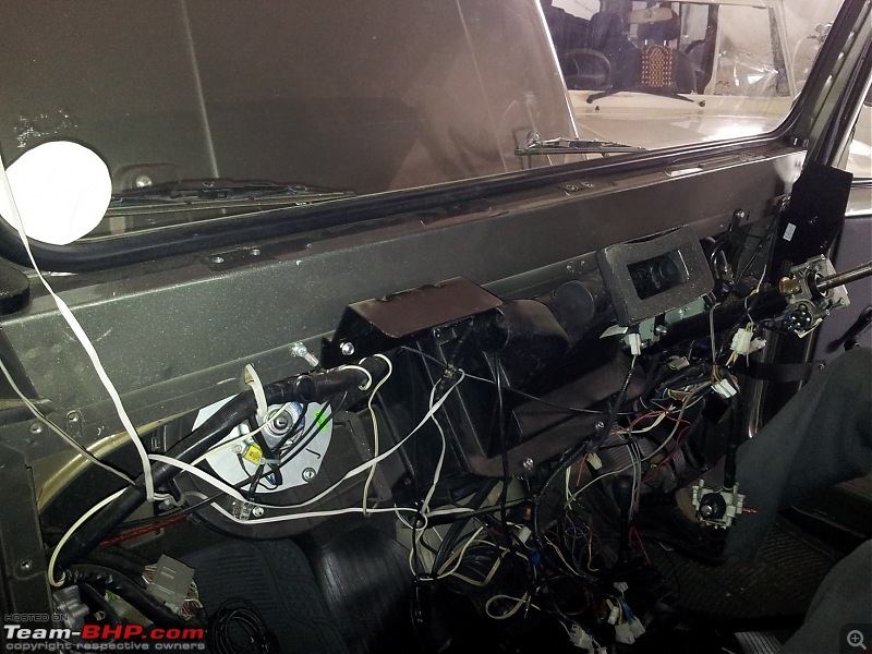 Call of the wild - Mahindra Thar CRDe-dismantled-dash-board.jpg