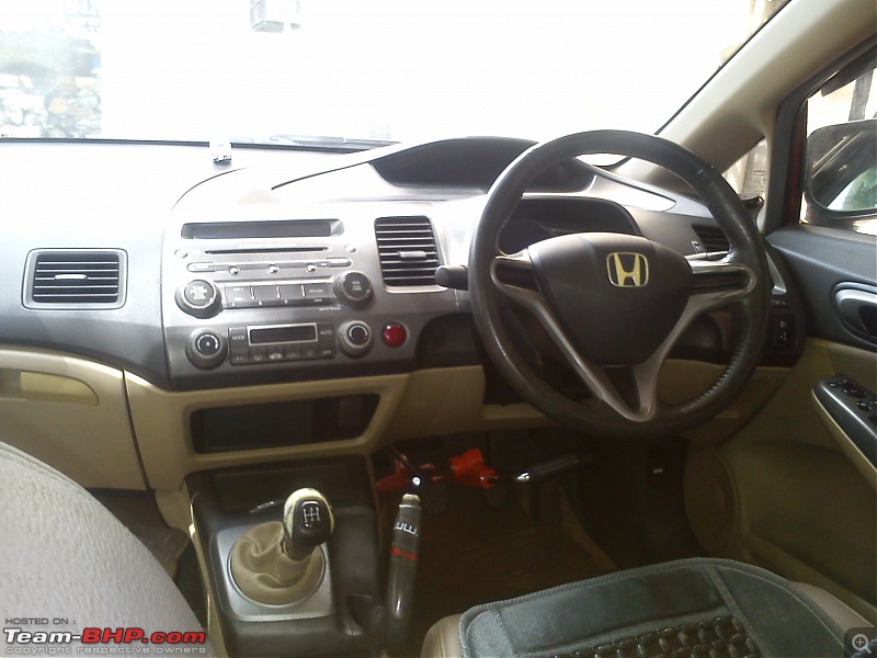 Honda Civic Independence : CNG'd. EDIT: 1,13,000 km up and SOLD!-interior_1.jpg