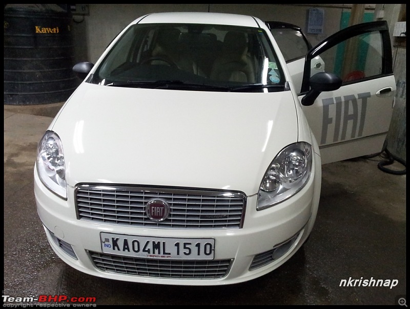 Petrol Hatch to Diesel Sedan - Fiat Linea - Now Wolfed-20130815_171239.jpg