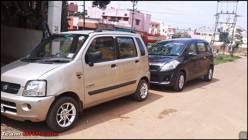Tallboy welcomes longer companion | Maruti Ertiga VDi | 235,000 kms | Major service update-20131016_132743.jpg