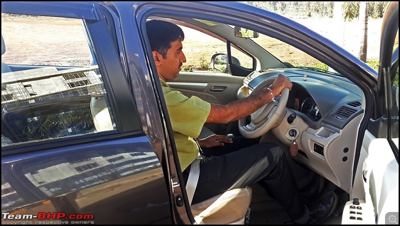 Tallboy welcomes longer companion | Maruti Ertiga VDi | The 215,000 km update-driving_position.jpg