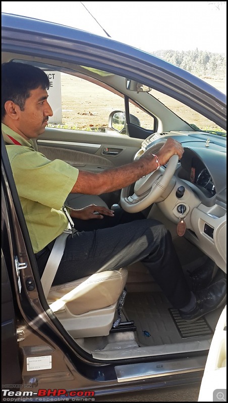 Tallboy welcomes longer companion | Maruti Ertiga VDi | The 215,000 km update-underthigh_driver.jpg