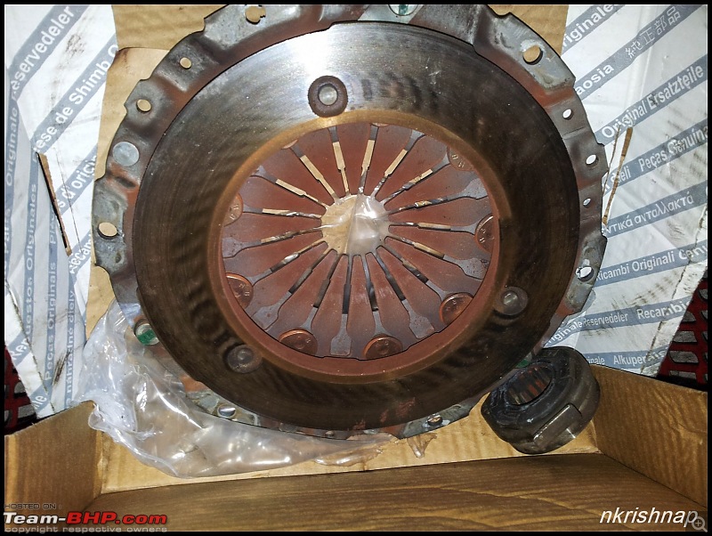 Petrol Hatch to Diesel Sedan - Fiat Linea - Now Wolfed-old-clutch-plate-2.jpg