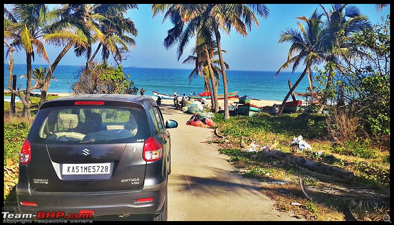 Tallboy welcomes longer companion | Maruti Ertiga VDi | The 215,000 km update-beach.jpg