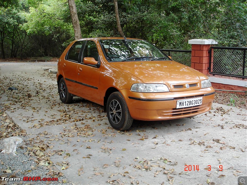 Cosmetic makeover of an ol' Fiat Palio 1.6 GTX. EDIT: Now @ 128K kms and 11 years-dsc06083.jpg